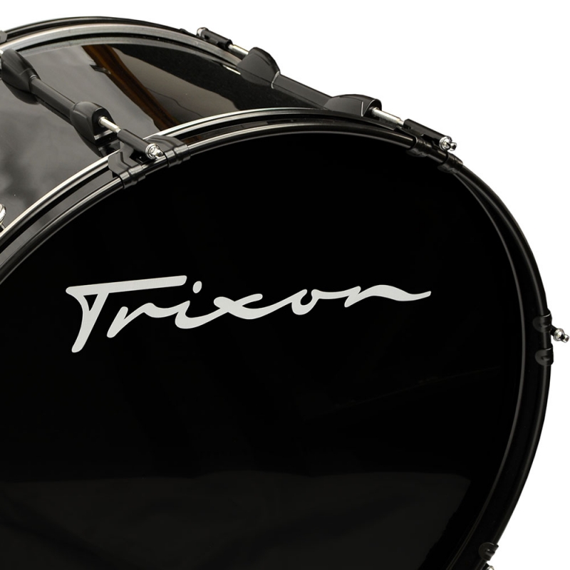 Trixon Marching Bass Drum 18x12 Black 